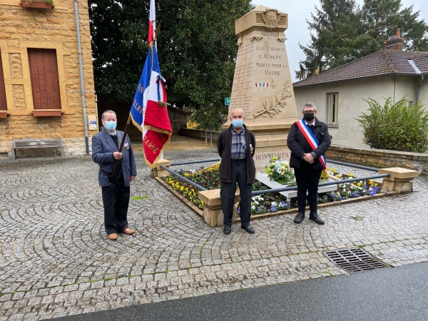 Cérémonie du 11 novembre 2020