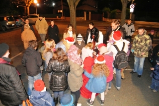 Père Noêl place de Ringsheim, 1er décembre 2012
