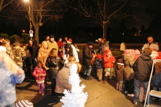 Père Noêl place de Ringsheim, 1er décembre 2012