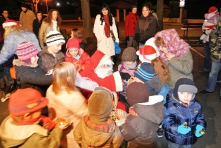 Père Noêl place de Ringsheim, 1er décembre 2012