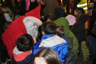 Père Noêl à la mairie, 8 décembre 2012