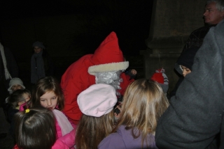 Père Noêl à la mairie, 8 décembre 2012