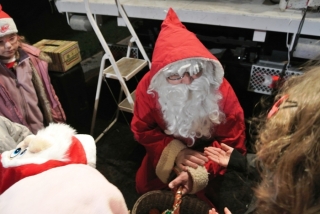 Père Noêl à Villevert