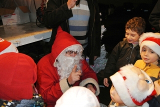 Père Noêl à Villevert
