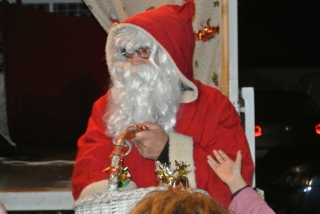 Père Noêl à Villevert