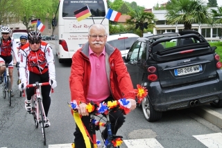20 ans du jumelage les 4 et 5 mai 2013. Arrivée