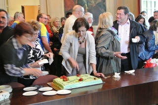 20 ans du jumelage les 4 et 5 mai 2013. Arrivée