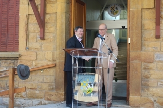 20 ans du jumelage dimanche matin ceremonie officielle