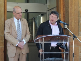 20 ans du jumelage dimanche matin ceremonie officielle