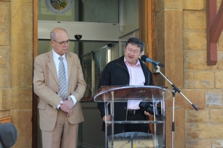 20 ans du jumelage dimanche matin ceremonie officielle