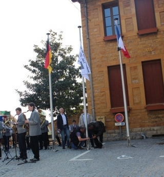 20 ans du jumelage dimanche matin ceremonie officielle