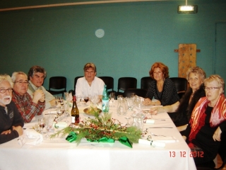 AG et repas du 13 décembre 2012