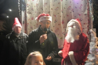 Père Noêl place Ringsheim le 6 décembre 2013