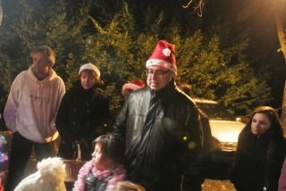 Père Noêl place Ringsheim le 6 décembre 2013