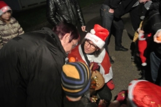 Père Noêl a la Plaine  le 7 décembre 2013