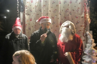 Père Noêl place Ringsheim le 6 décembre 2013