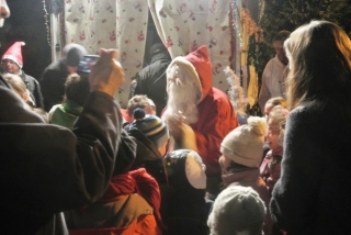 Père Noêl place Ringsheim le 6 décembre 2013