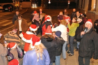 Le 21 décembre, place E.  Guillon