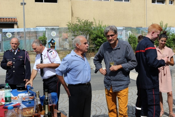 14 juillet 2020 en présence du maire de Ringsheim
