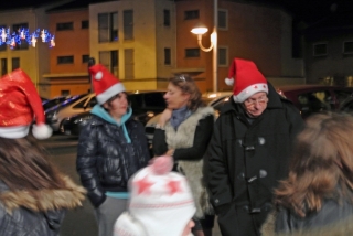 Le Père Noêl à Villevert le 13 décembre 2014