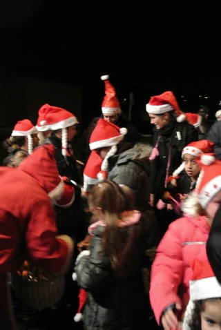 Le PÃ¨re NoÃ«l place Guillon le 20 dÃ©cembre