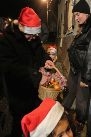 Le PÃ¨re NoÃ«l place Guillon le 20 dÃ©cembre