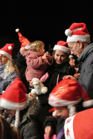 Le Père Noël place Guillon le 20 décembre