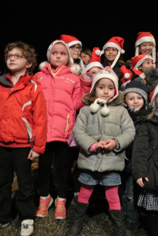 Le Père Noêl place Guillon le 20décembre