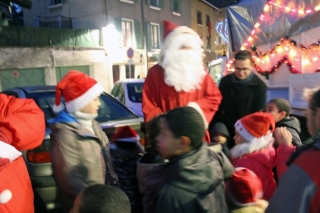 Le Père Noêl place Verdun le 24 décembre 2014
