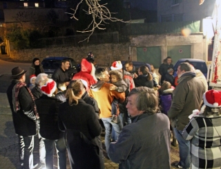 Le Père Noêl place Verdun le 24 décembre 2014