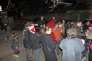 Le Père Noêl place Verdun le 24 décembre 2014