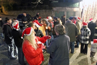 Le Père Noêl place Verdun le 24 décembre 2014