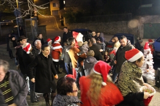Le Père Noêl place Verdun le 24 décembre 2014