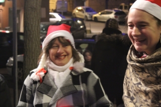 Le Père Noêl place Verdun le 24 décembre 2014