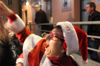 Le Père Noêl place Verdun le 24 décembre 2014