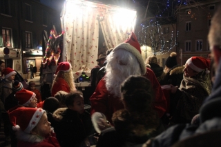 Le Père Noêl place Verdun le 24 décembre 2014