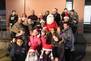 Le Père Noêl place Verdun le 24 décembre 2014
