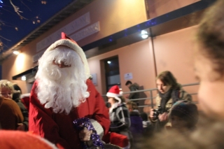 Le Père Noêl place Verdun le 24 décembre 2014