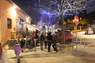 Le Père Noêl place Verdun le 24 décembre 2014