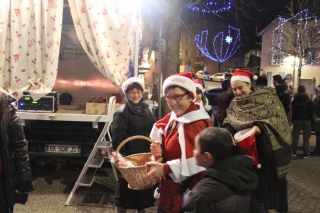 Le Père Noêl place Verdun le 24 décembre 2014