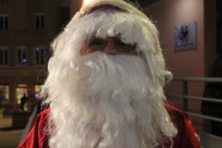 Le Père Noêl place Verdun le 24 décembre 2014