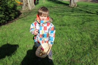 Chasse aux oeufs de Pâques 2015