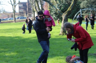 Chasse aux oeufs de Pâques 2015
