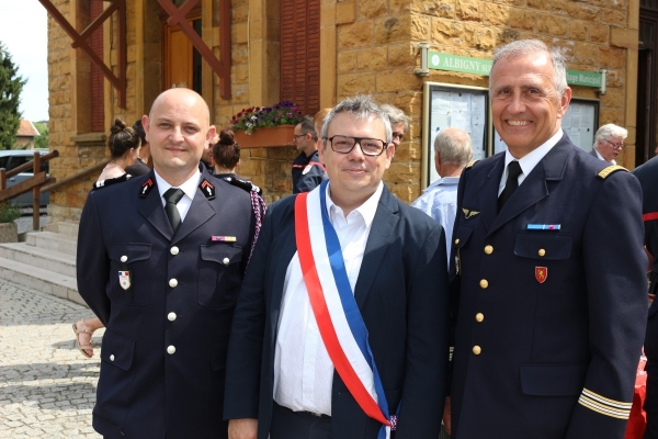 14 juillet 2020 en présence du maire de Ringsheim