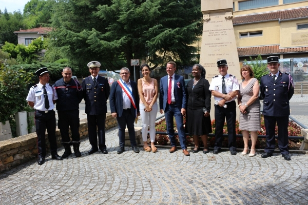14 juillet 2020 en présence du maire de Ringsheim
