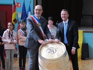 Les 25 ans du Jumelage à Albigny sur Saône les 28 & 29 Avril 2018