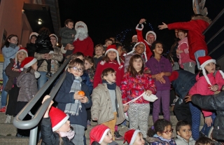 Père Noêl place Verdun le 24 dec 2015