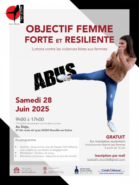 Objectif femme forte et résiliente ! 