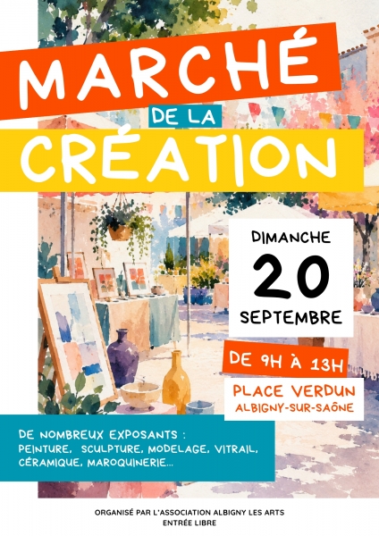 Marché de la création