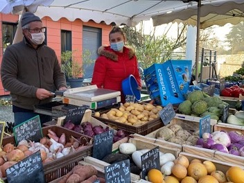 Marché place de Verdun